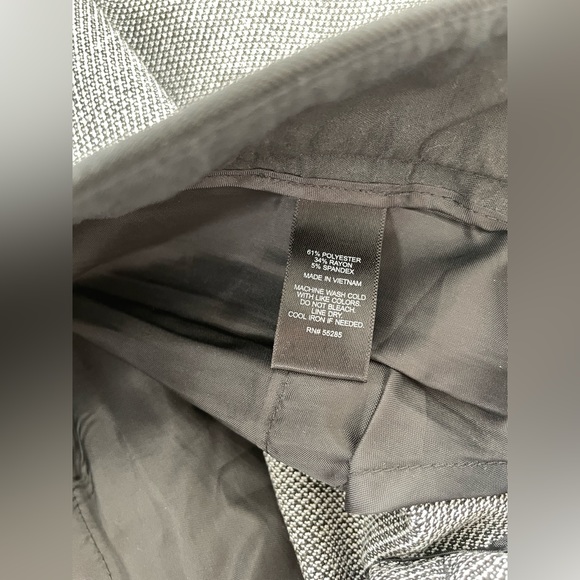 Express Textured Tweed Columnist Wide Leg Pants - Picture 7 of 11